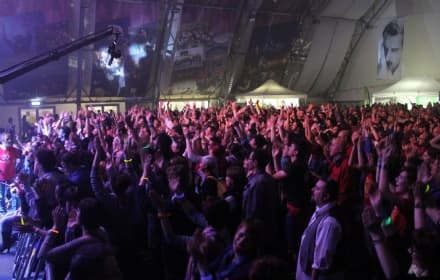 TAVAGNASCO - I Modena City Ramblers prima del gran finale - FOTO e VIDEO