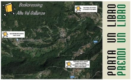 VAL GALLENCA - Da Prascorsano è partito il progetto «Bookcrossing»