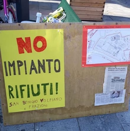 SAN BENIGNO - Impianto biometano: assemblea pubblica venerdi 25