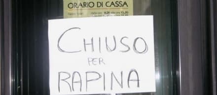 SAN GIORGIO CANAVESE - Rapina alla banca Intesa: malvivente arrestato. Ma il colpevole non è lui...