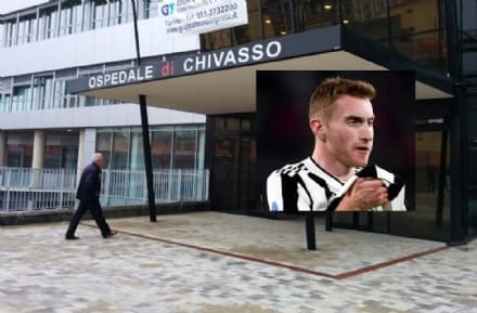 CHIVASSO - Operato in ospedale il giocatore della Juventus, Kulusevski
