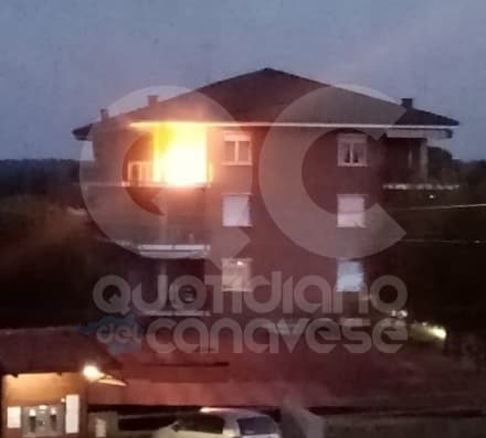 BUSANO - Prende fuoco una bombola, evacuata una palazzina - FOTO