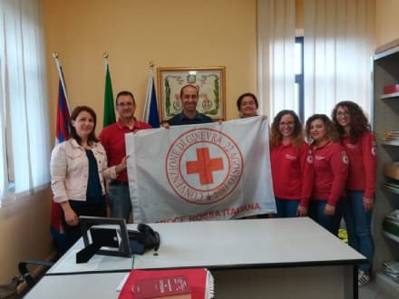 MAPPANO - In municipio sventola la bandiera della Croce Rossa