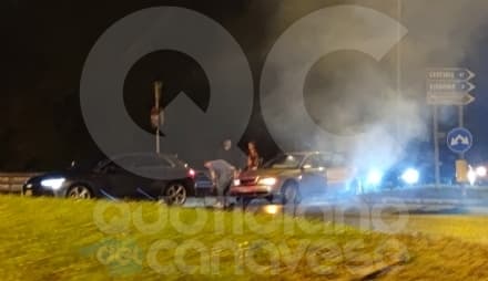 RIVAROLO-BOSCONERO - Incidente sulla 460, due auto coinvolte