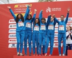 ATLETICA LEGGERA - Giada Licandro dell'Atletica Canavesana ottiene l'argento a squadre a Lisbona