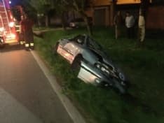 SAN GIUSTO - Incidente nella notte: uomo ricoverato in ospedale - FOTO