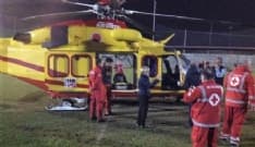 CASTELLAMONTE - Il campo sportivo resta senza corrente: stop ai voli notturni dell'elisoccorso del 118