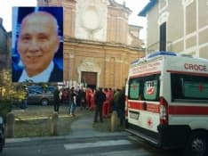 RIVAROLO - Città in lutto per il volontario Antonio Mercurio