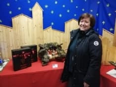 CUCEGLIO - Doppio premio per il presepe di Marina Bessolo