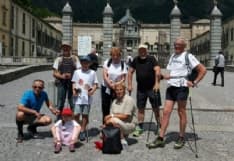 RIVAROLO - In cammino a piedi fino ad Oropa: impresa riuscita - FOTO