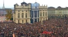 TORINO - Folta delegazione dal Canavese alla manifestazione Si Tav - FOTO