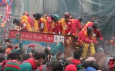 IVREA - Il carnevale chiude con 289 contusi, 80 mila spettatori e 1470 persone controllate dalla polizia