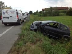 RIVAROLO-BOSCONERO - Grave incidente sulla 460: sei auto coinvolte, due feriti - FOTO E VIDEO