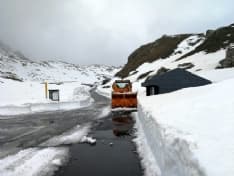 CERESOLE REALE - Da venerdi 11 si può andare fino al Nivolet: terminate le operazioni di sgombero neve - FOTO