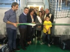 CALUSO - Pronti i nuovi spogliatoi del palazzetto dello sport - FOTO