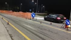 CASTELLAMONTE - Riaperto lo svincolo per la pedemontana a Sant'Antonio (ma solo in un senso) - FOTO