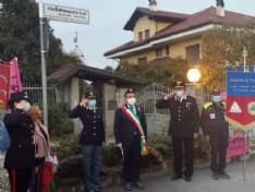 FAVRIA - Intitolata una via ad Emanuela Loi, agente morta nella strage di via D'Amelio - FOTO
