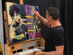 ARTE - Stallone, KO all'ottava pennellata