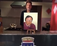 ARTE - Edo Gaetano, vicesindaco di Rivarolo, ha esposto a Locana