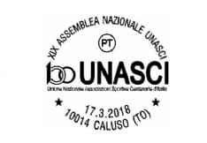 CALUSO - Uno speciale annullo filatelico per il centenario dell'Unasci