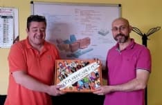 IVREA - Il gioco «Al'è turna carlevé» donato all'ospedale