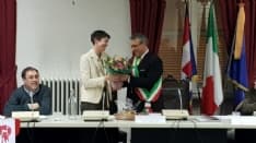 CASTELLAMONTE - Giovanna Tinetti cittadina onoraria: «Dedico questo riconoscimento ai miei genitori» - FOTO e VIDEO