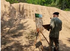 CASTELLAMONTE - I Castelletti di Sant'Anna interpretati dall'artista Miro Gianola