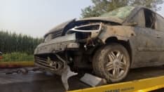 AUTOSTRADA - Turisti francesi sbandano e finiscono fuori strada: tutti in ospedale