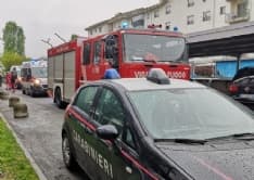 RIVAROLO - Un uomo ritrovato a terra in un lago di sangue - FOTO