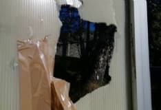 FORNO CANAVESE - Idioti in azione dopo la festa dei Milani - FOTO