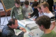 CASTELLAMONTE - I ragazzi della primaria a scuola di Braille