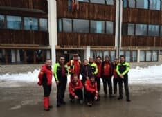 EMERGENZA NEVE - I volontari canavesani al lavoro in Veneto