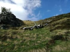 TRAGEDIA IN VOLO - Precipita con l'aliante in alta Valsesia: muore un uomo di Bairo - FOTO