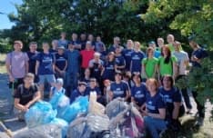 CUORGNE' - Plastic Free, grazie alla squadra di volontari raccolti 150 chili di rifiuti - FOTO