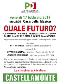 CASTELLAMONTE - C'è ancora un futuro per il vecchio ospedale?