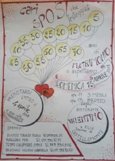 LEINI - Anniversari di matrimonio: via alle iscrizioni