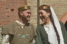 CUORGNE' - Franco e Michela, Re Arduino e la Regina Berta: una storia nata proprio al Torneo di Maggio