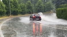 CANAVESE - Temporale con grandine rompe l'anticiclone africano