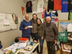 AGLIE' - Il sindaco consegna i soldi raccolti per Amatrice