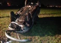 CASELLE-LEINI - Incidente stradale nella notte: due ragazzi feriti