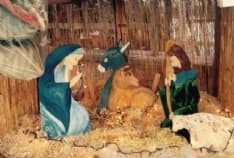 CASELLE - I ladri rubano persino il Gesù Bambino dal presepe...
