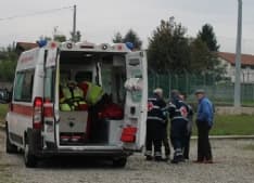 CIRIE' - Un operaio di Borgaro colpito da una scarica elettrica