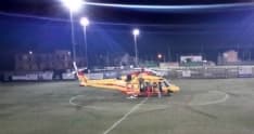 CHIVASSO - Ora l'elicottero del 118 può atterrare anche di notte