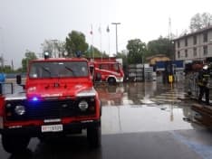 CANAVESE - Maltempo, esondazione della roggia a Valperga. Intervento dei vigili del fuoco a Cuorgnè - FOTO e VIDEO