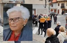CUORGNE' - In centinaia per l'ultimo saluto a Gabriella Bonetto Perona