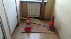 CASELLE - Allarme del sindacato: «Il distaccamento dei vigili del fuoco in aeroporto sta cadendo a pezzi»