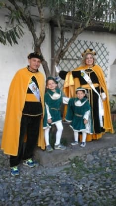 BANCHETTE - Marianna e Salvatore sono Cossatera e Cossatè del Carnevale 2019