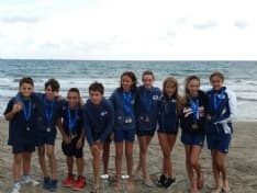 NUOTO - Roffino cala il poker: terzo posto per gli Esordienti della Nuotatori Canavesani al trofeo Ocean Kid