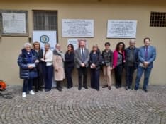 RIVAROLO CANAVESE - Restaurata la lapide commemorativa del centenario della morte di Luigi Palma di Cesnola - FOTO e VIDEO
