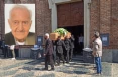 RIVAROLO CANAVESE - L'ultimo commosso saluto a Sergio Bertot